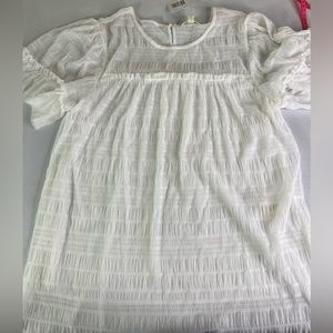 Max studio babydoll top